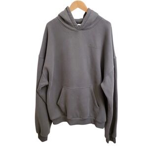 Comfrt Minimalist Forest Green Unisex Hoodie Sweatshirt, Size 3XL